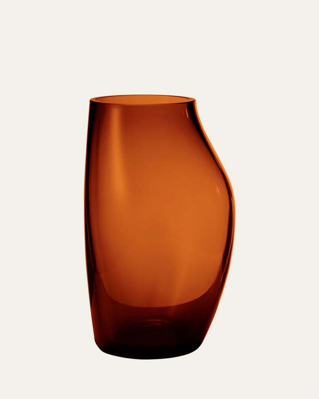 Sky Glass Vase - Amber